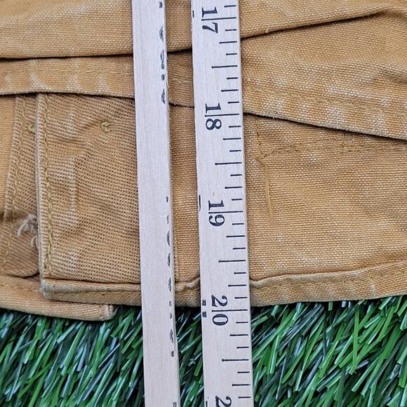 Vintage 90s Drybak Hunting Vest S/M 21x18 Faded Rugged USA - Picture 5 of 9